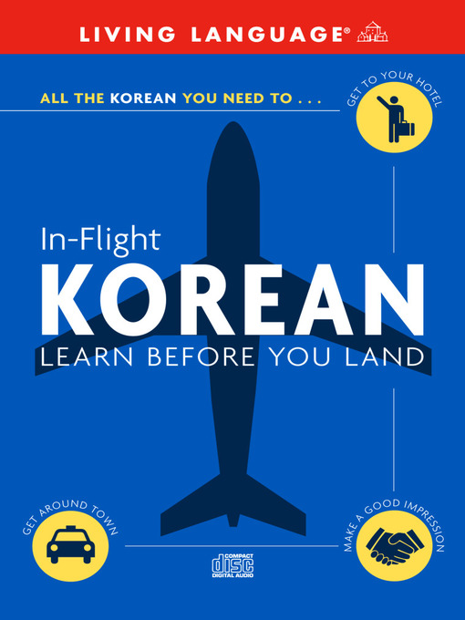 Title details for In-Flight Korean by Living Language - Wait list